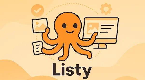 myListy Oberfläche für Artikelanlage und Produktpflege